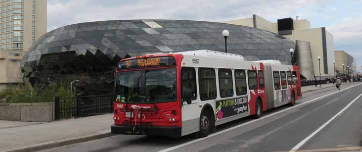 OC Transpo New Flyer D60LFR 6567